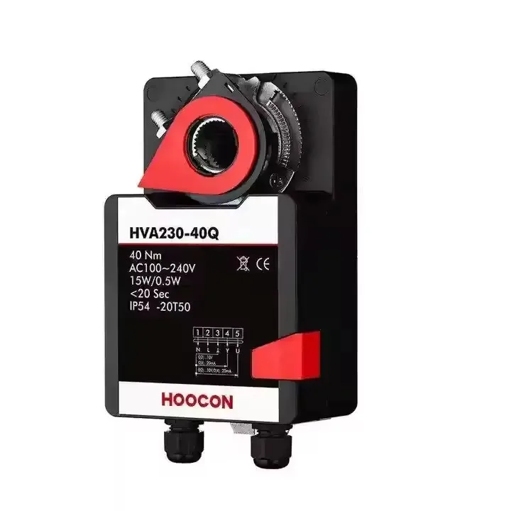 Professional HVAC System Fast Running Damper Actuator for Air Damper 40Nm Actuators