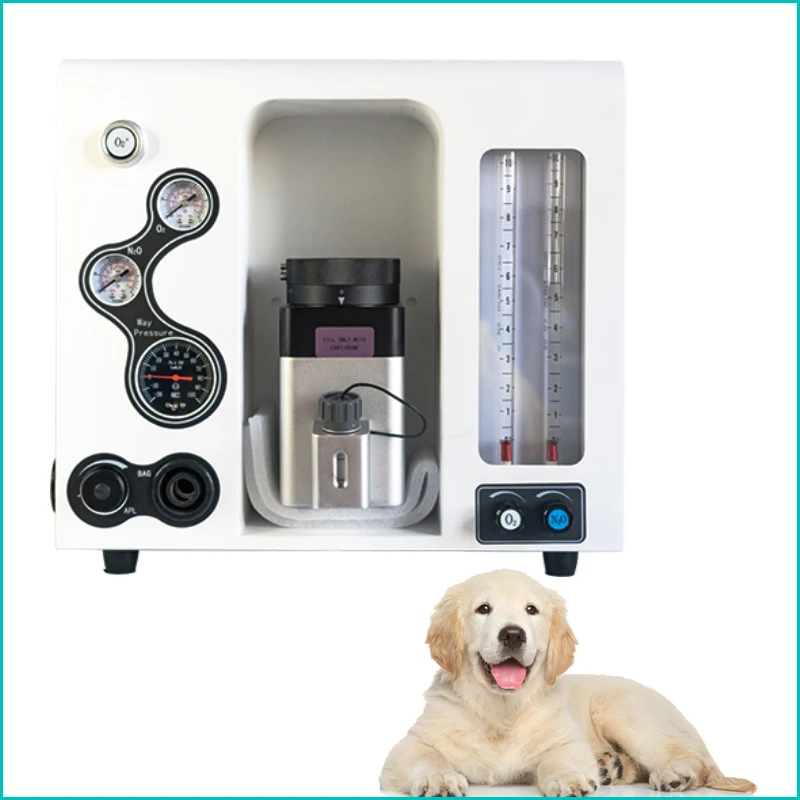 Медицинское ветеринарное оборудование, портативный ручной ветеринарный аппарат для анестезии для животных