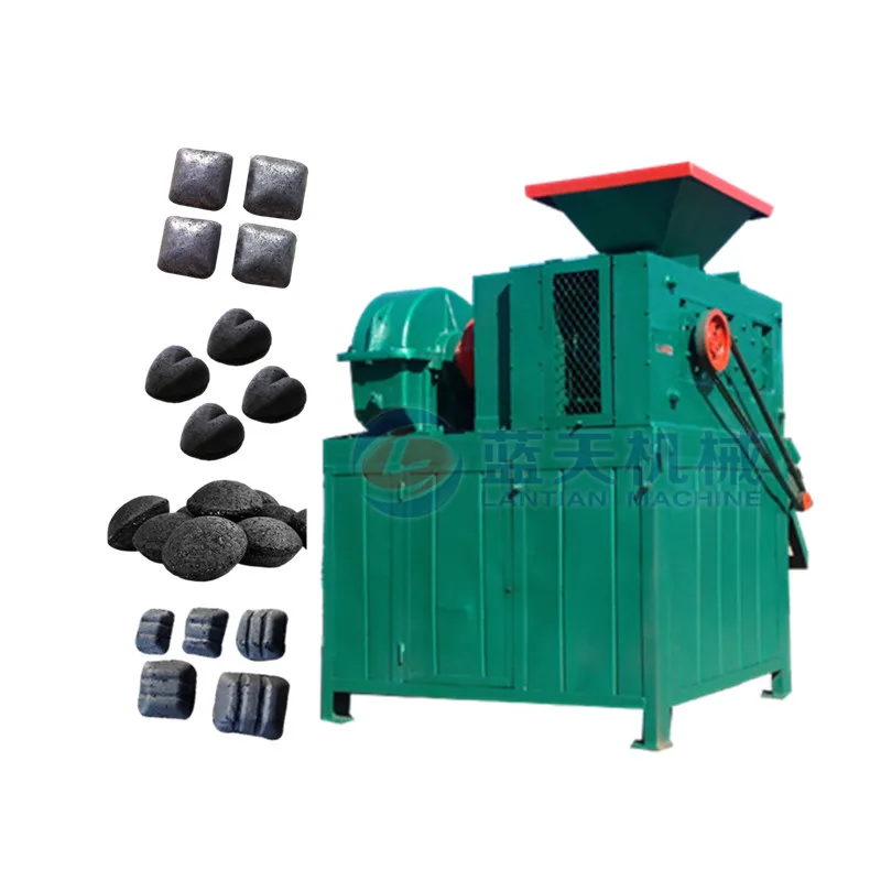 Coco charcoal product machine coal to briquette making machine coal slime briquetting machine