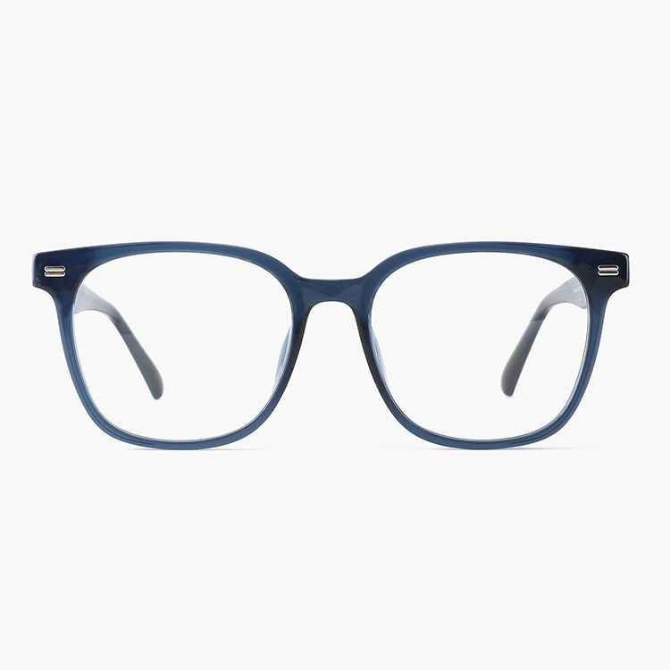 16031 Wholesale eyewear handmade woman square optical frames acetate frames for eye glasses