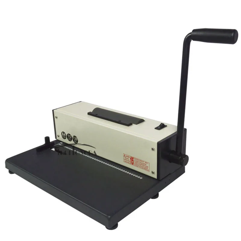 Cheap Manual Used Spiral Binding Machine For Printing shop