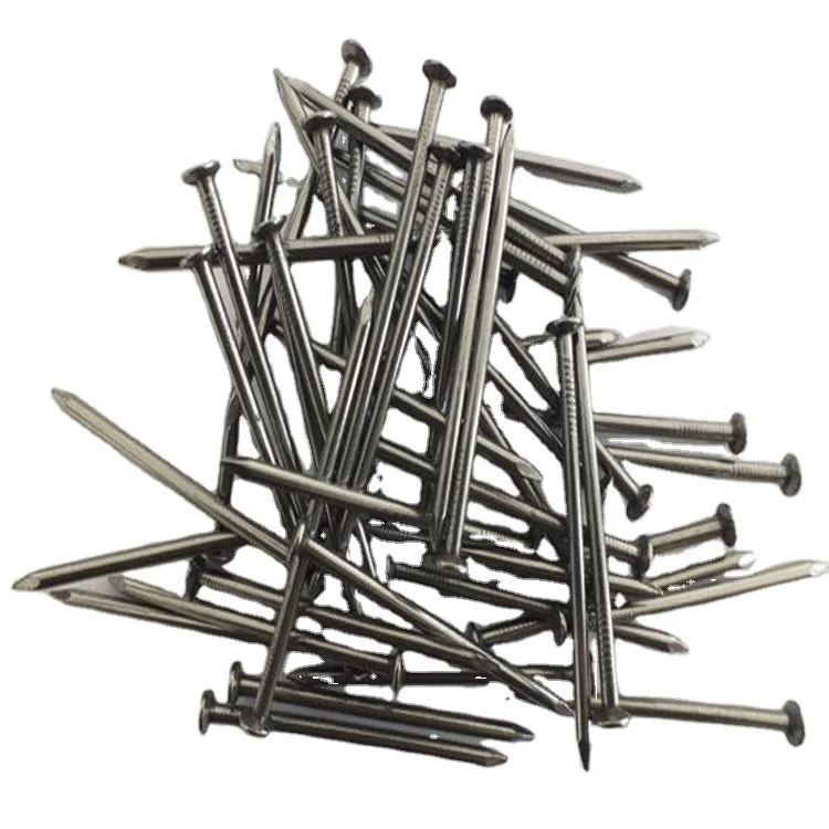 Hot sales China Anping  Manufacturer Low Price Per Kg Box Strong 3.9mm 2 4 3 Inch Galvanized Steel Stock Iron Concrete Nail