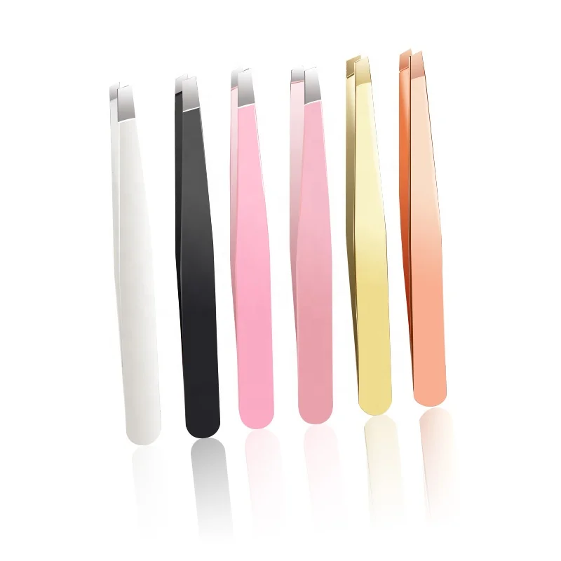 Пинцет для наращивания ресниц с держателем цилиндра, 2022 различных цветов