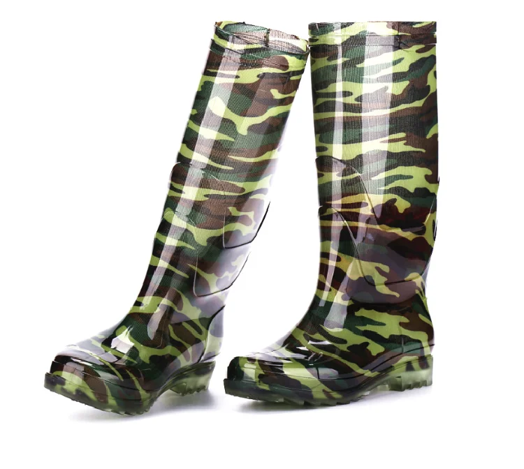 Hot Sale Cheap Plastic Factory Pvc Rain Boots Pastoral Planting Rubber Shoe