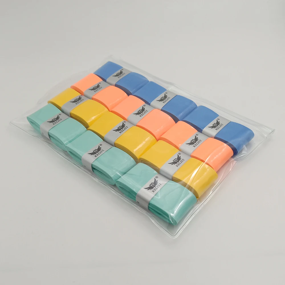 Настраиваемый Логотип, любой цвет, липкая противоскользящая Теннисная ракетка с перфорированным захватом