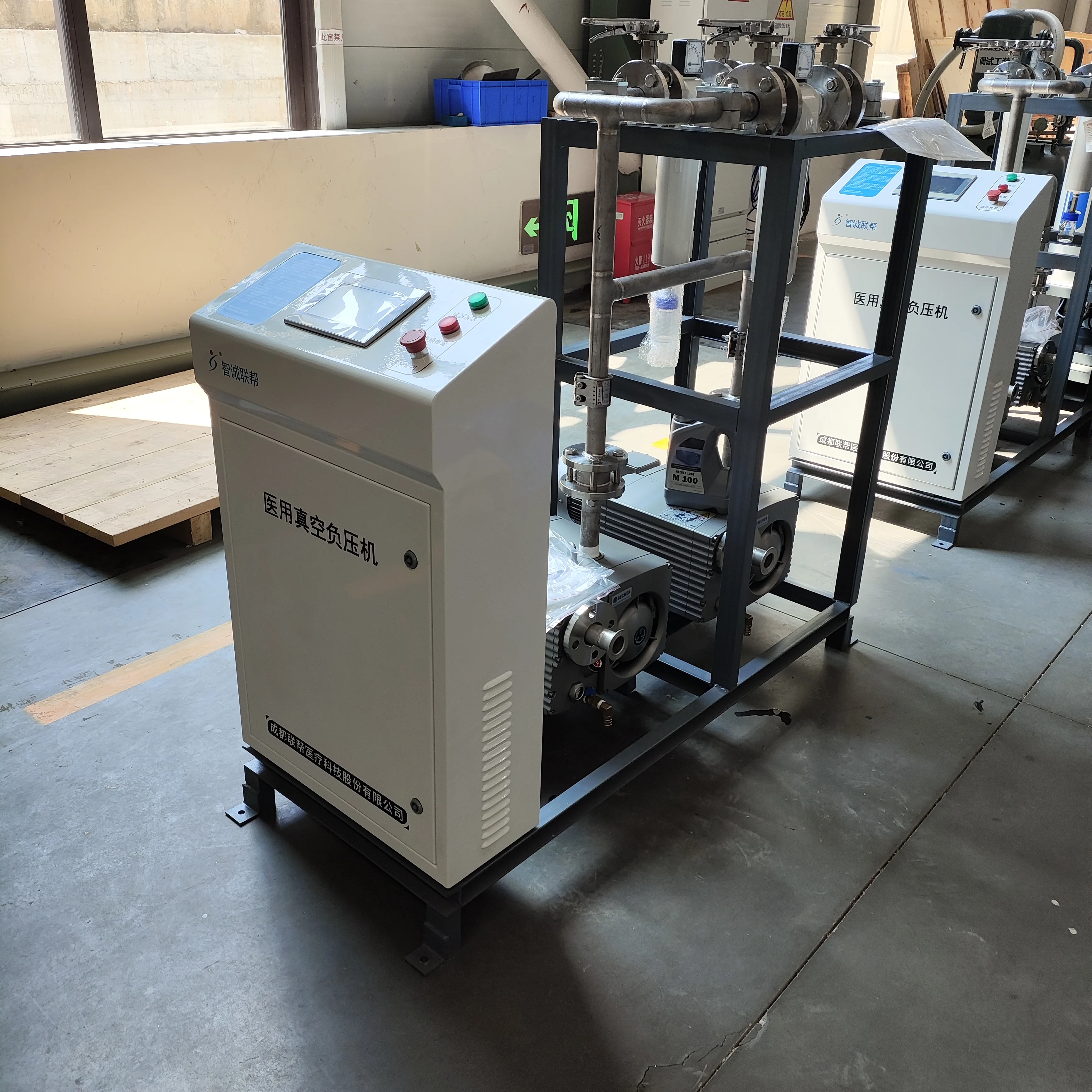 central vacuum system hospital vacuum pump suction vacuum cleaners machine