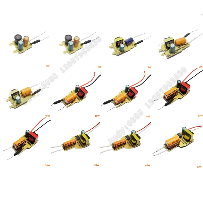 Led bulb DOB driver board No-flicker 100lm/w 9W led bulb circuit board led bulb driver IC chip