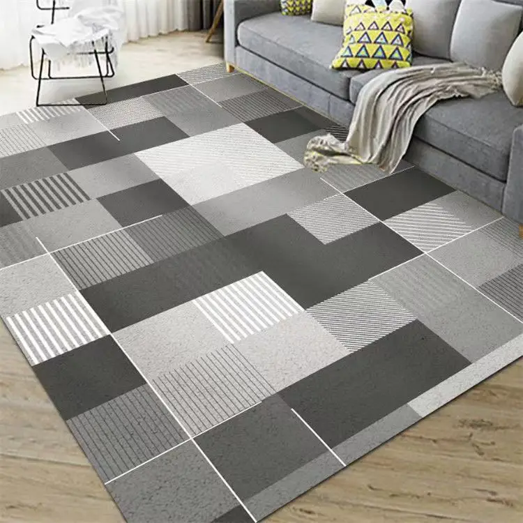 Высокое качество 3D печать геометрический дизайн простой диван эркеры Модные лучшее для гостиной ковры и продажи
