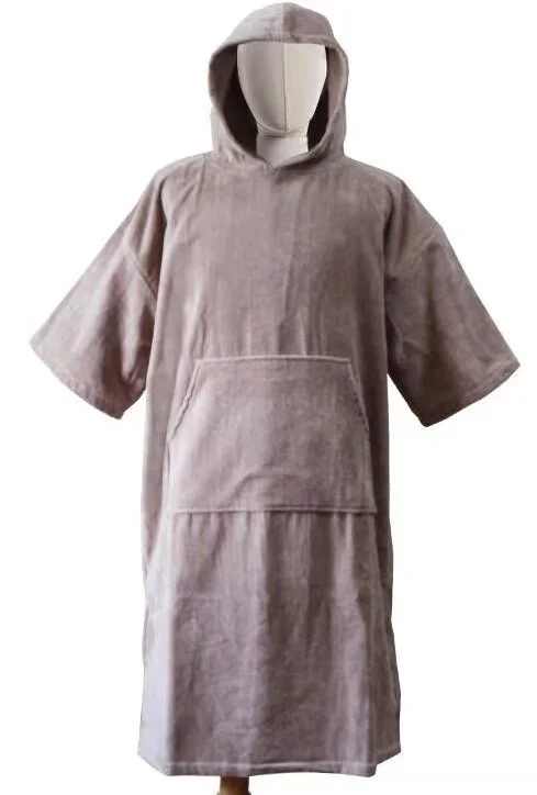 2024 New Style Microfiber Changing Poncho High-Quality Wholesale Price Beach Poncho