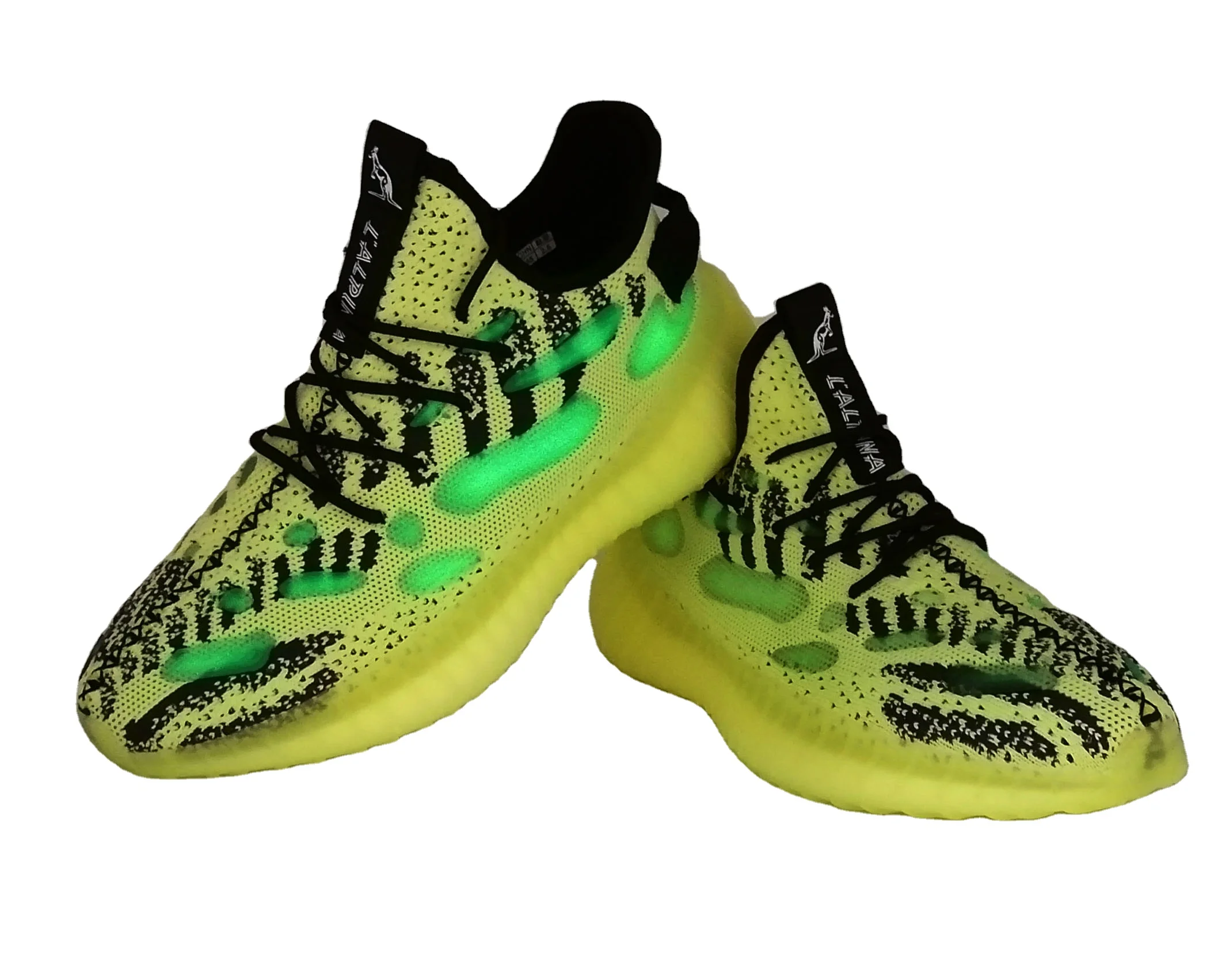  Кроссовки Yeezy 350 V3 для бега повседневная спортивная обувь модные кроссовки флуоресцентные yeezy