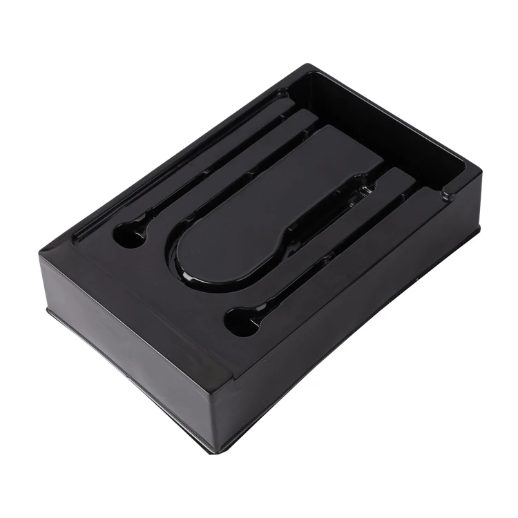 
Oem Custom Wired Headset Headphone Inner Tray Earphone Electronic Plastic Blister Packaging 
