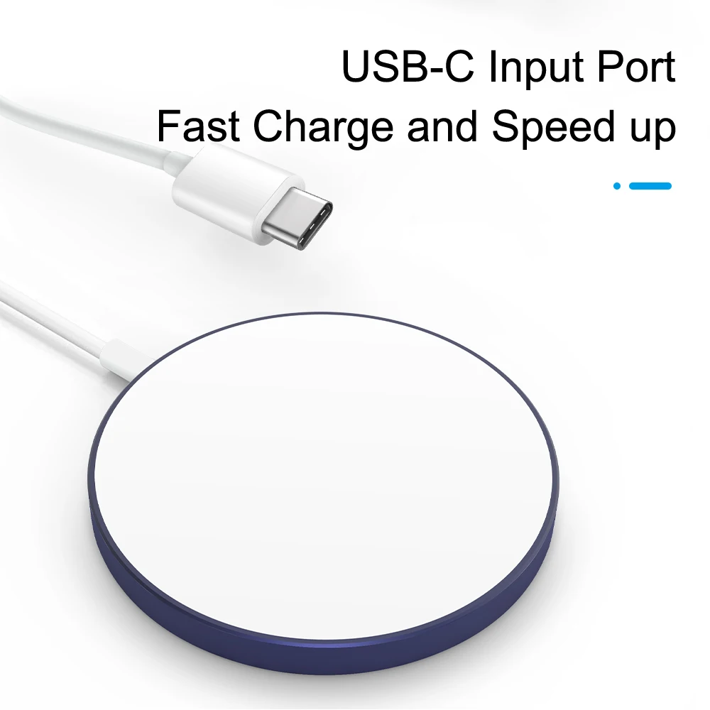 New product Wireless Charger 15W Max Fast Wireless Charging Pad Compatible with iPhone 13