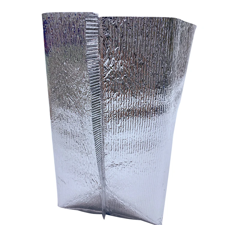 Custom Cold Food Storage Insulated Box Liners Heat Seal Food Take-out Thermal Shipping Packaging Bags