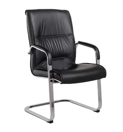 office training low back pu leather conference visitor chair office furniture