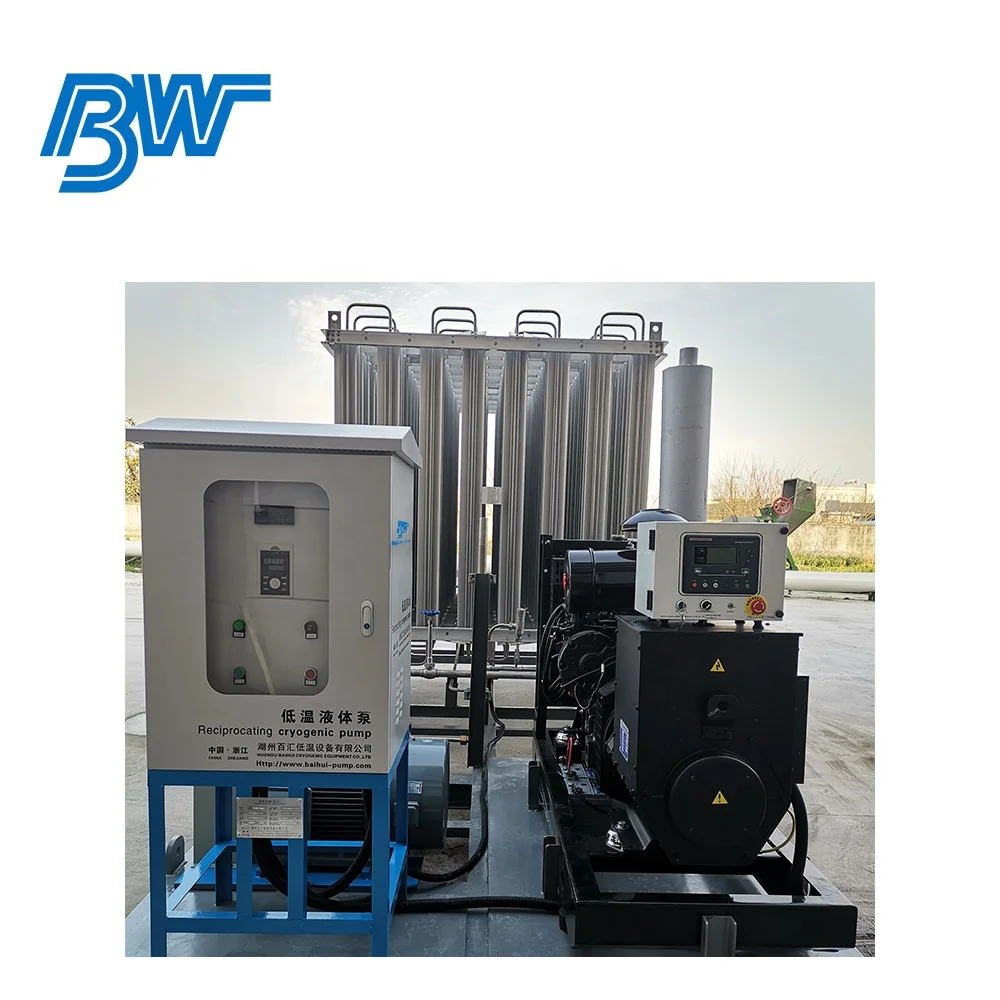 LNG High Pressure Regulating Skid Mounted