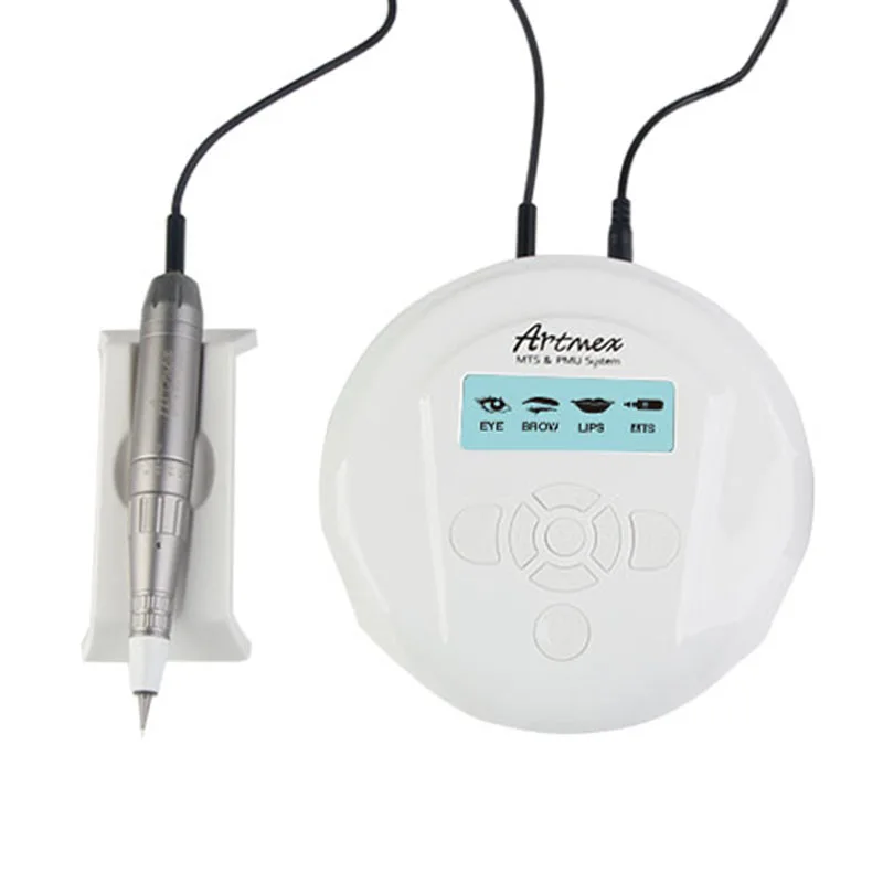 Artmex V6 Rotary Tattoo Machine Permanent Makeup Eyebrow Tattoo Gun Micropigmentation Device Eyebrow Lip Derma Pen Original