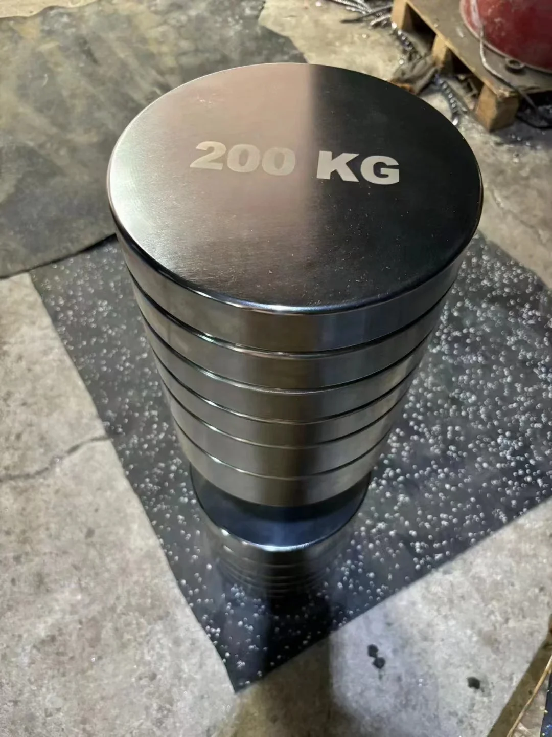 Fitness Equipment Steel Dumbbell Set Weights Price 100kg dumbbell 200kg strength weight lifting dulbbell