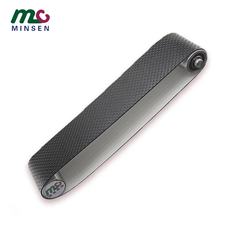 Manufacturers of high-quality black I-shaped PVC endless industrial conveyor belts