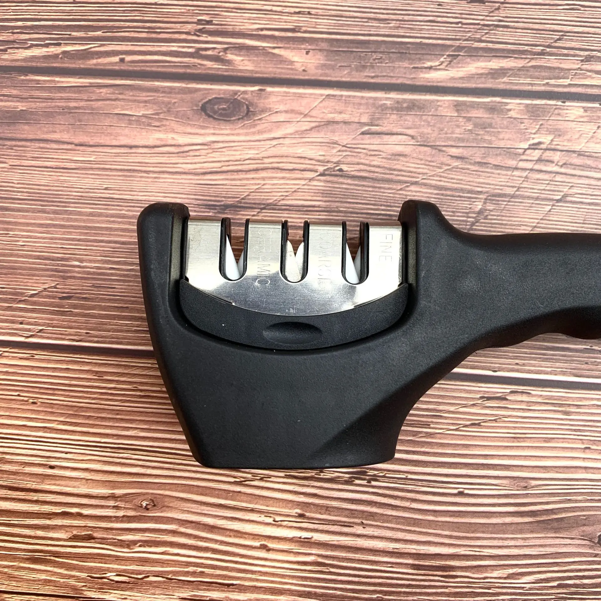 Professional Kitchen Knife Accessory Sharpening Tool 3-Stage Tungsten Diamond Best Knife Sharpener