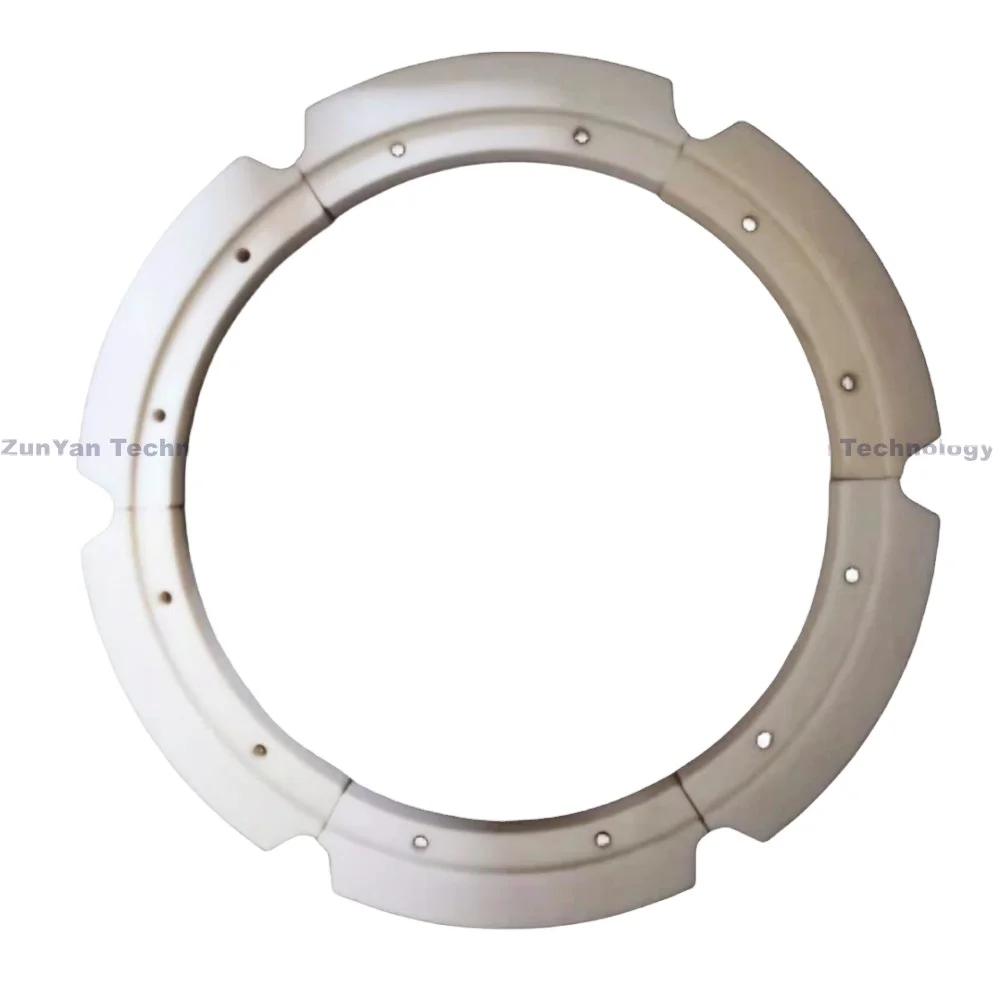 Mechanical Plastic PA6 Nylon Spur Gear Ring Gear Segment Gear