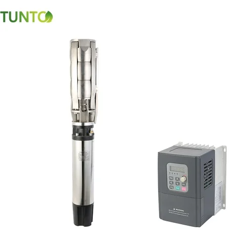 Energy Efficiency 3 PHASE 3000W 4HP AC DC Hybrid Solar Borehole Pump for Sustainable Applications in Sierra Leone water supply