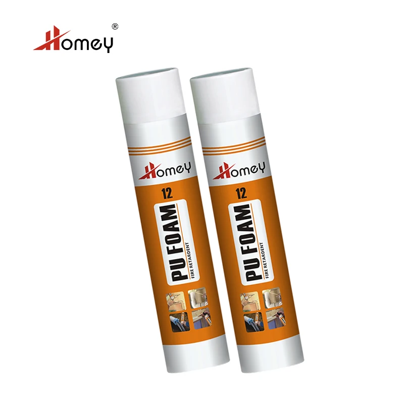 Chemical Building Material 750ml Fire Water Proof Polyurethane Pu Foam Spray