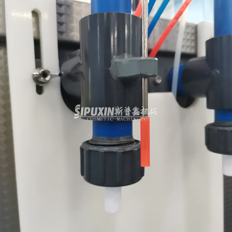 High Efficiency Double-head Anti-corrosion Filling Machine For  Liquids Lotions Creams