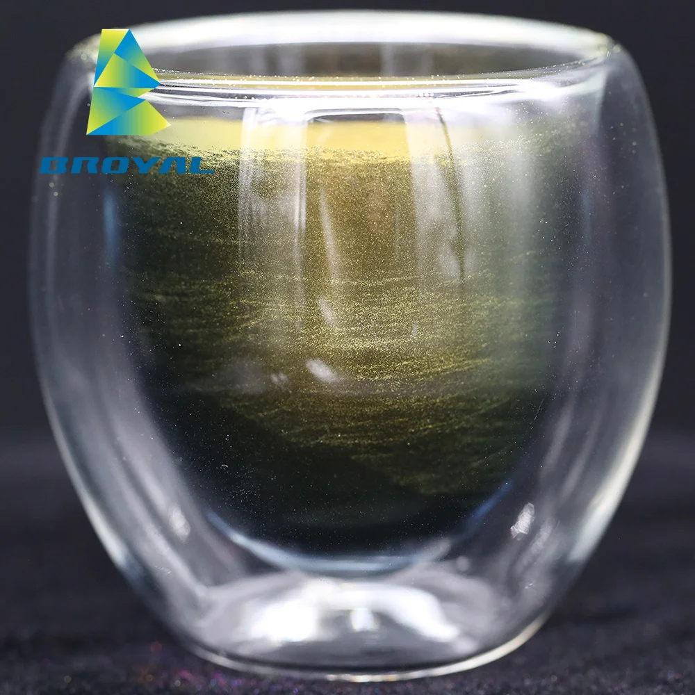 Broyal Hot Sale Color Changing Shift Aurora Super Chameleon Pigments for Nail Craft Car Paint
