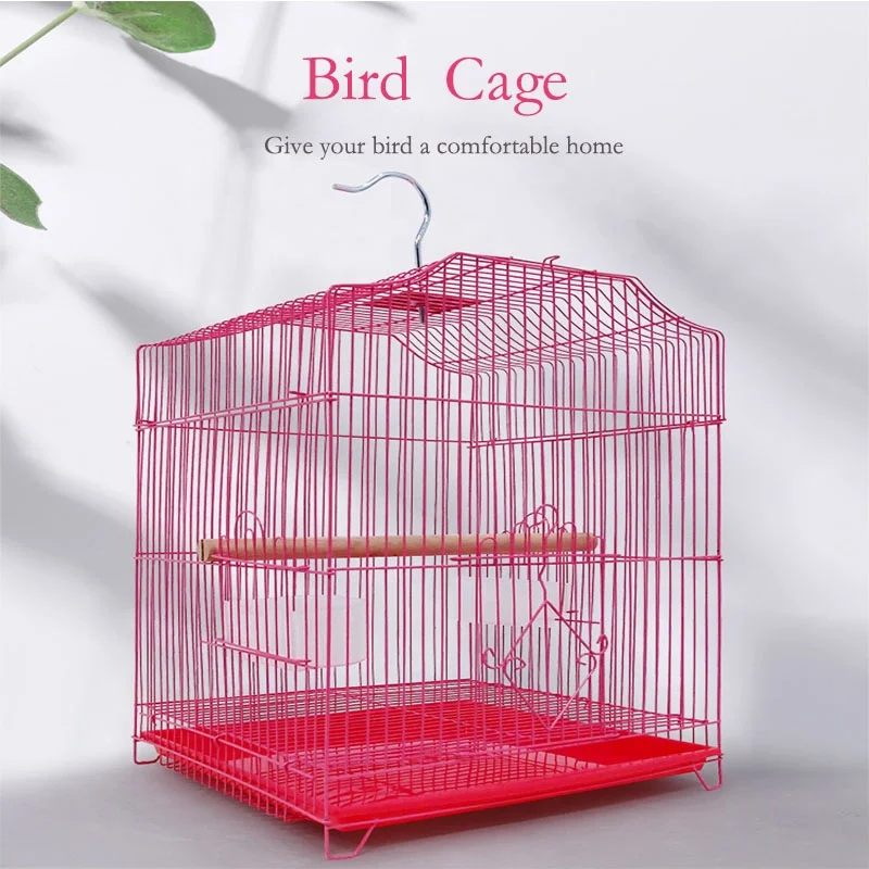 Breeding and Breeding Household Wire Parrot Cage Galvanized Large Iron Wire Pet Cage Bird Cage
