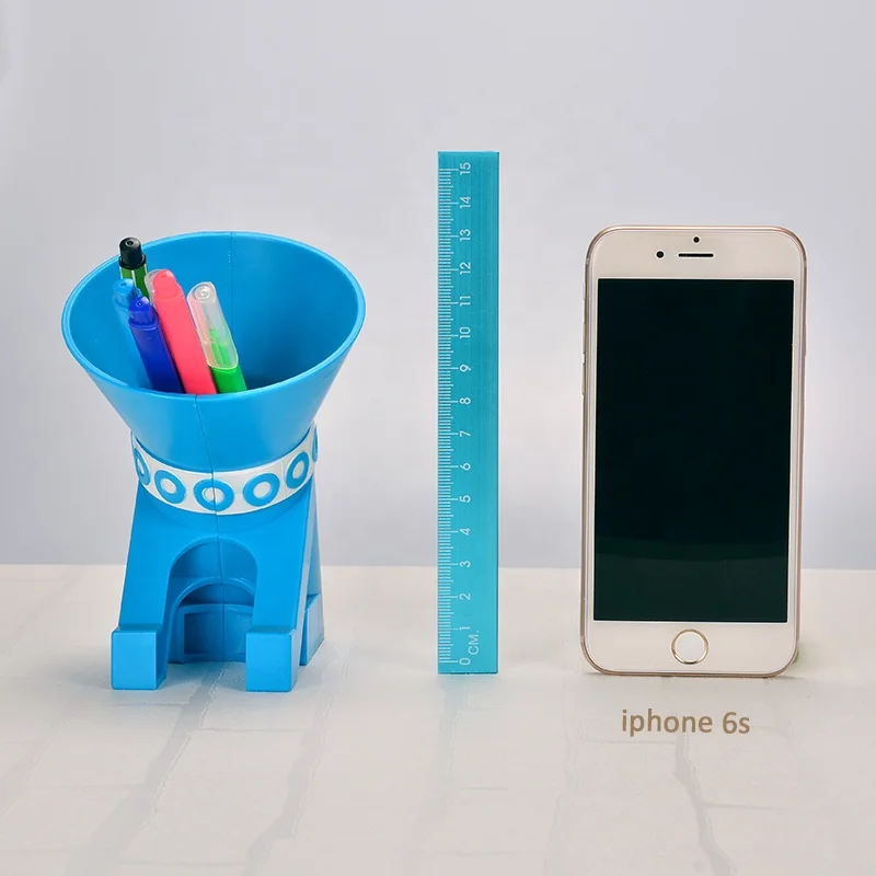 Plastic Dog Pen Holder for School Kids Hold Pens and Pencils with Lovely Design Manufacturer OEM CN;GUA