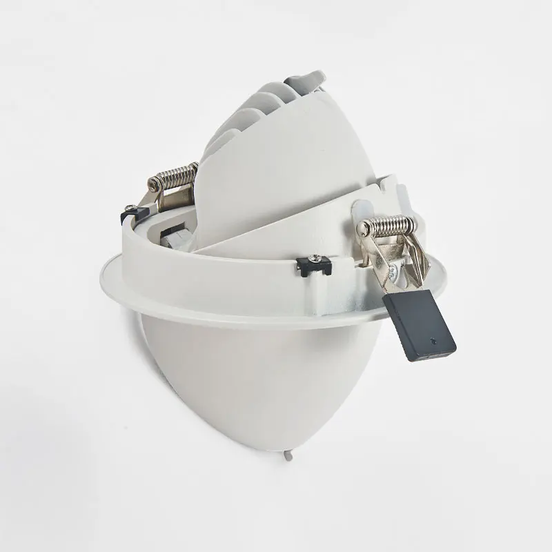 Масштабируемый потолочный светильник серии 10 Вт 20 Вт 30 Вт, светодиодный Регулируемый потолочный светильник, светодиодный Наклонный Точечный светильник, Встраиваемый светодиодный потолочный светильник