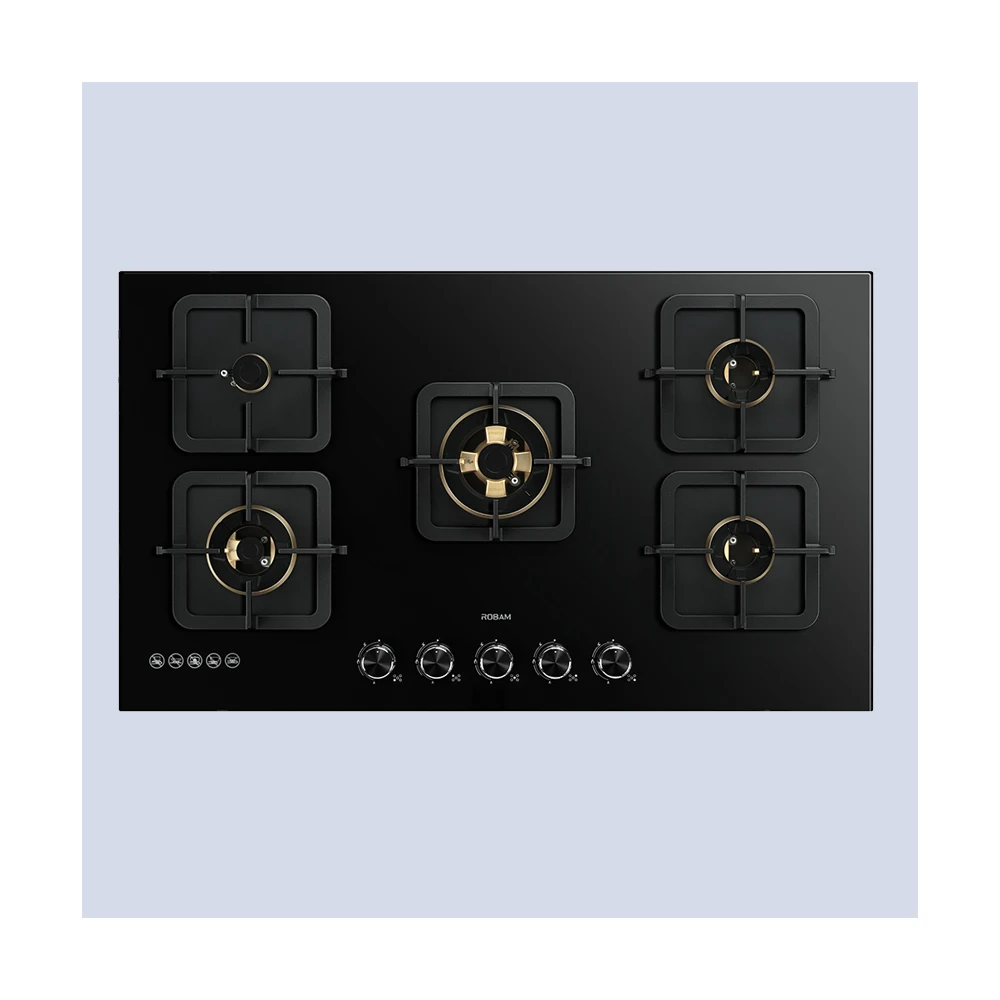 kitchen stove B2 Built in 5 burner with 12.6kw and Disassemble burner superior quality