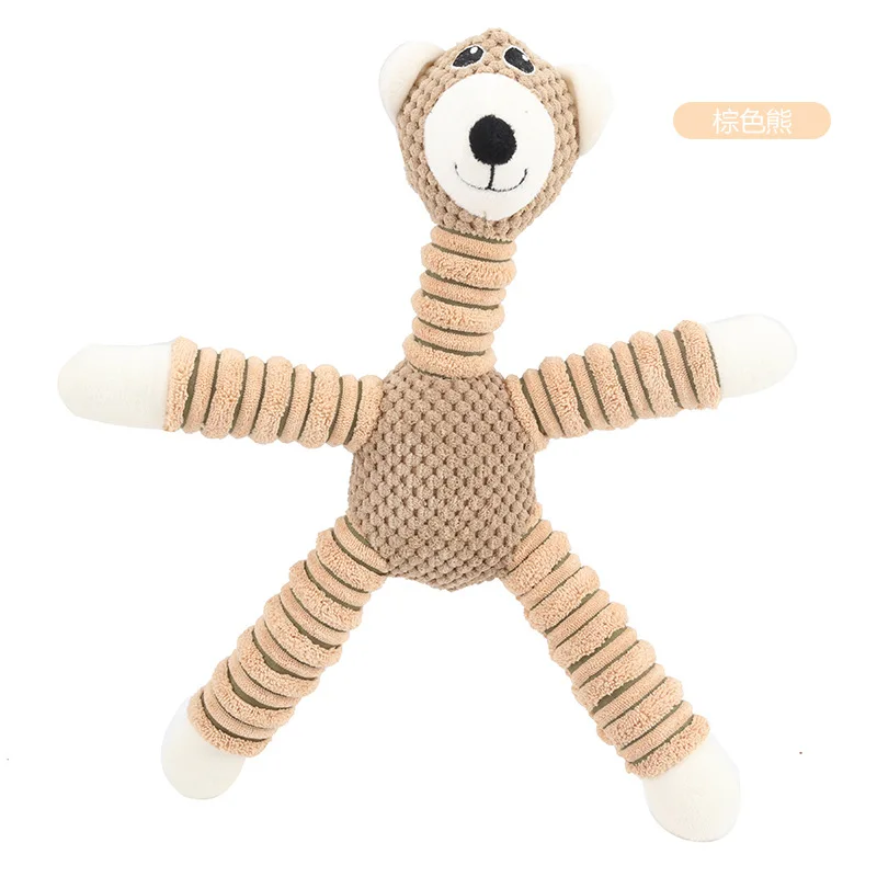 Оптовые поставщики домашних животных, игрушки для жевания слона, медведя, свиньи, собаки, кота