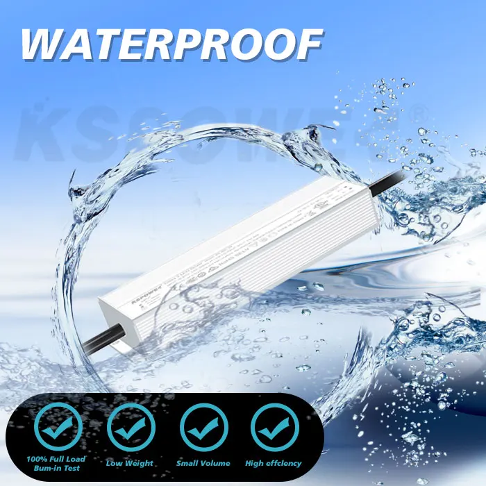 compact metal waterproof high PFC aluminium 12v180w led driver dc underwater pool light transformers