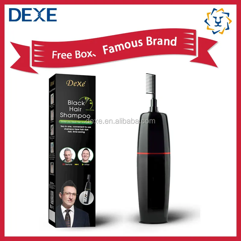 2017 Factory directly selling dexe magic comb black dye