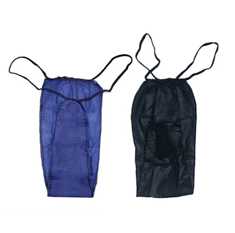 1000pcs/ case Disposable Polypropylene PP Non Woven Thong T-back Panties Bikini,SPA,Spray Tanning Beauty Salon Single One