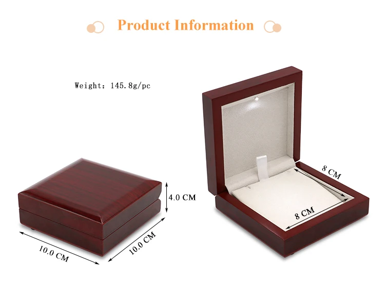 Necklace Customize Girls Wooden Magnetic Led Light Jewelry Display Wood Gift Box Necklace Jewelry Box With Led Light