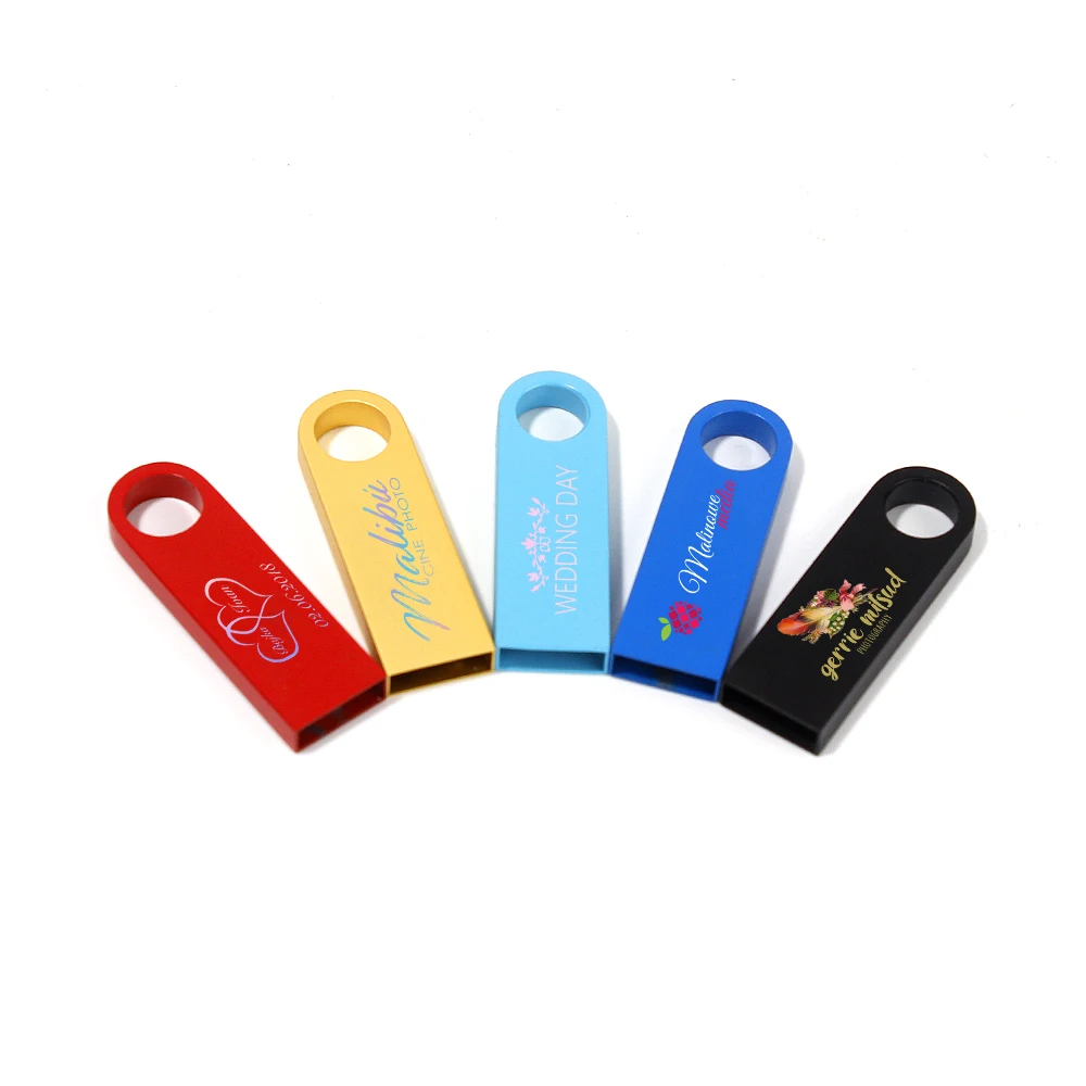 Wholesale metal memorias cles usb stick 64GB 32GB 16GB 8GB 4GB Portable pendrive 2.0 3.0 pen usb flash drives
