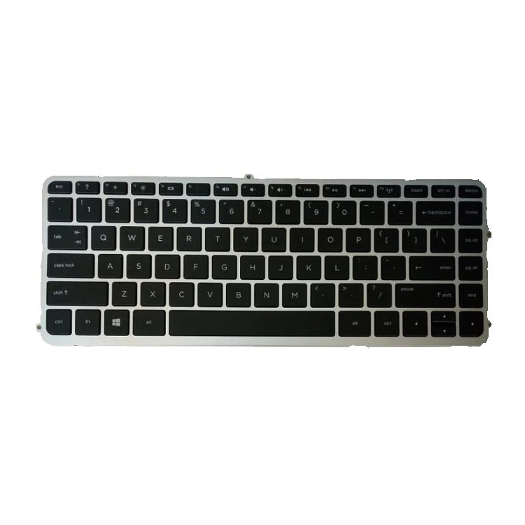 HK-HHT Backlight Laptop internal Keyboard For HP Pavilion Envy 14-K 14-K000 14-K100 Notebook Keyboard silver