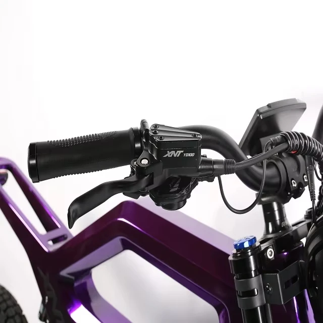 Electric Pocket Bike Carbon Fiber Mountain Bikes Moto Fast Speed Fat Tire Mini Ebike Motorcycle