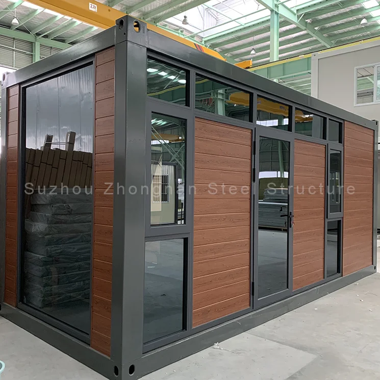 Luxury cheap modular homes prefab container flatpack house prefabricated flat pack houses
