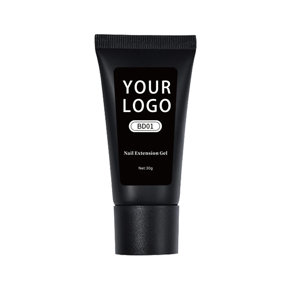 MH poly gel nail set extension starter kit simple nail design home diy quick extension nail gel