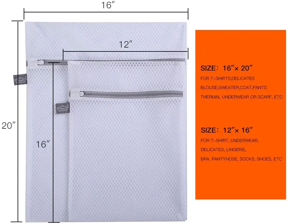 Laundry Bag Honeycomb Mesh Lingerie Small Laundry Bags Mesh Wash Bag