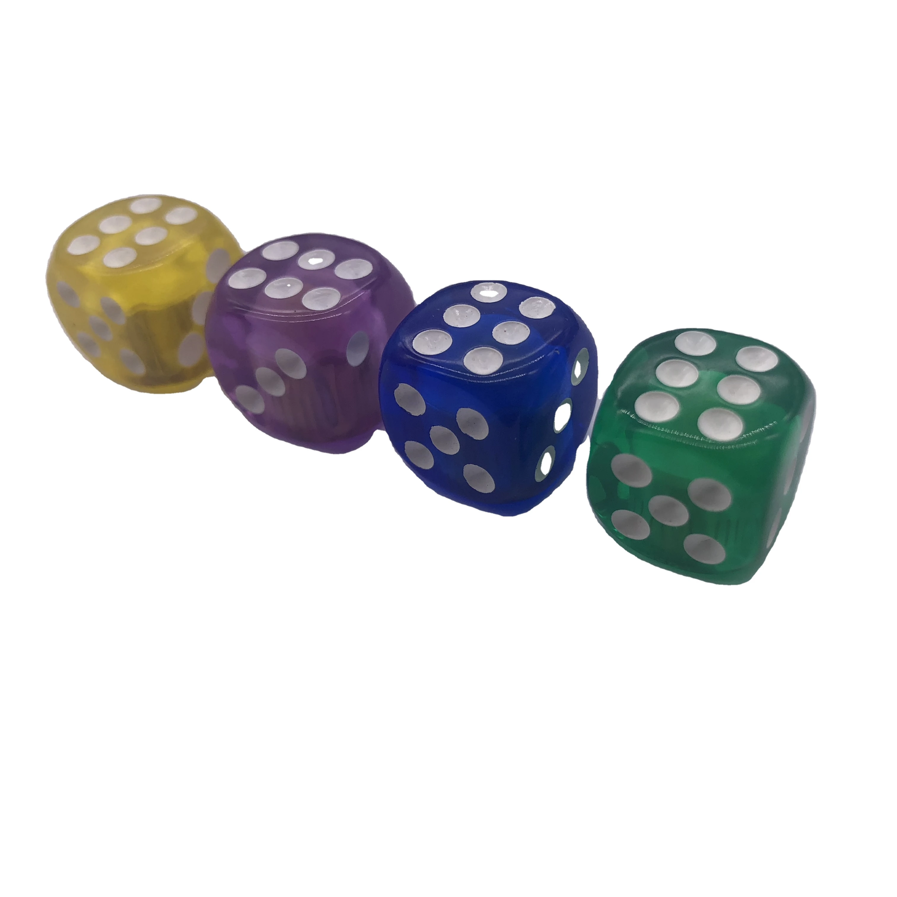 Dice Shape ABS Plastic Tire Valve Cap Colorful Tire Valve Dust Cap