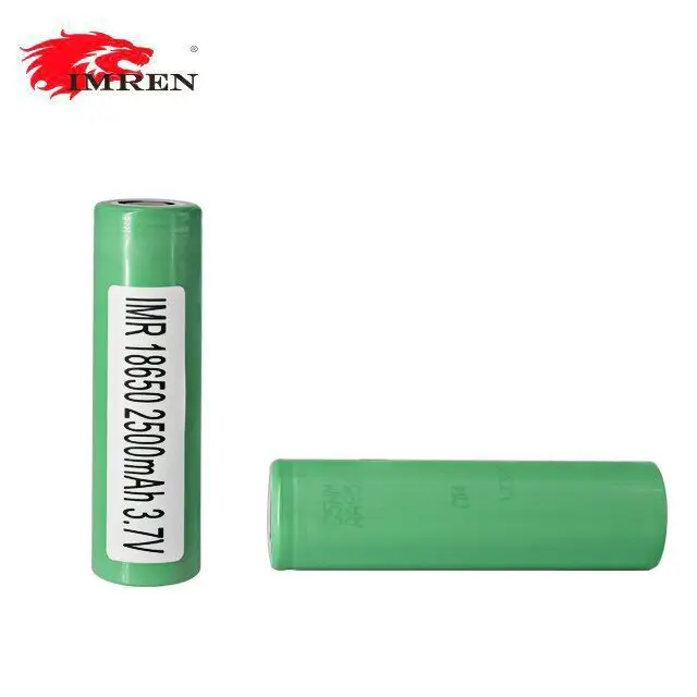 deep cycle battery 25R battery 3.7V 2500mah 18650 25R li-ion battery