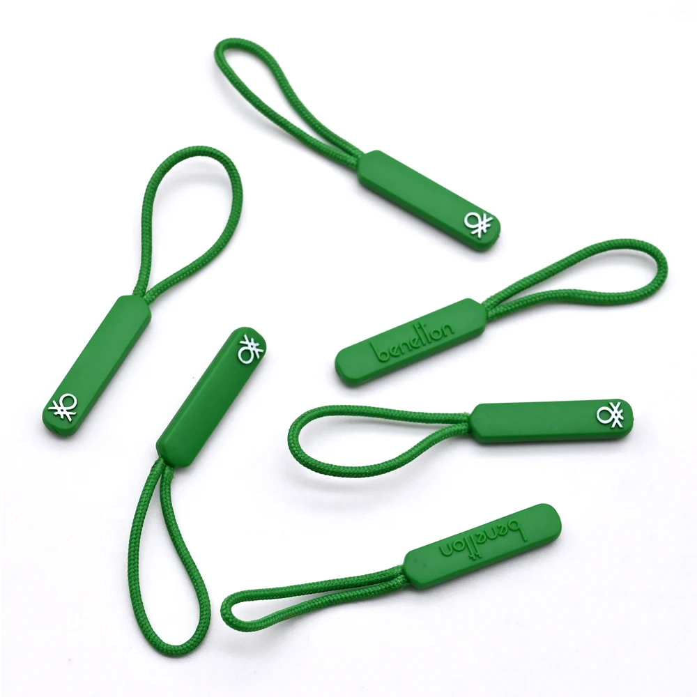 New Pvc Pull Zipper Plastic String Puller for Garments / Bag