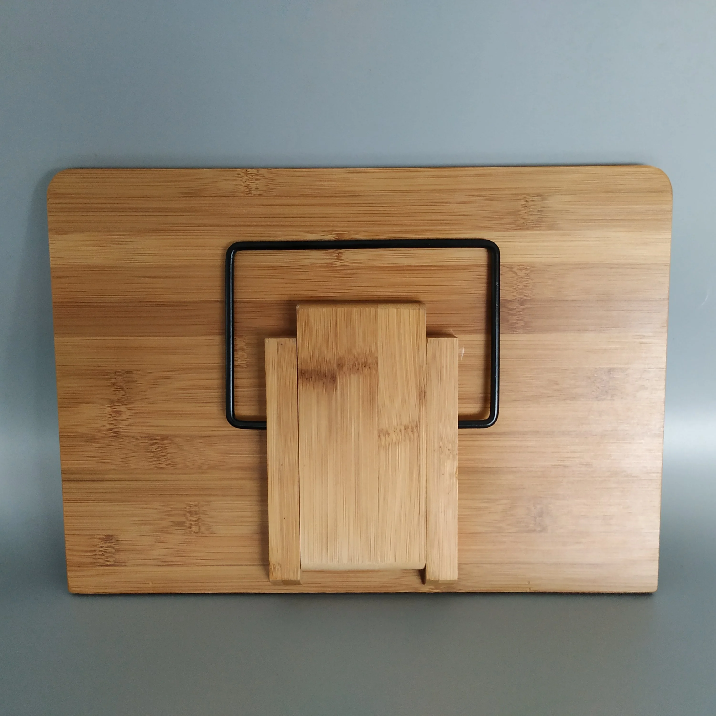Hot Selling Bamboo Book Stand Foldable Adjustable Cookbook