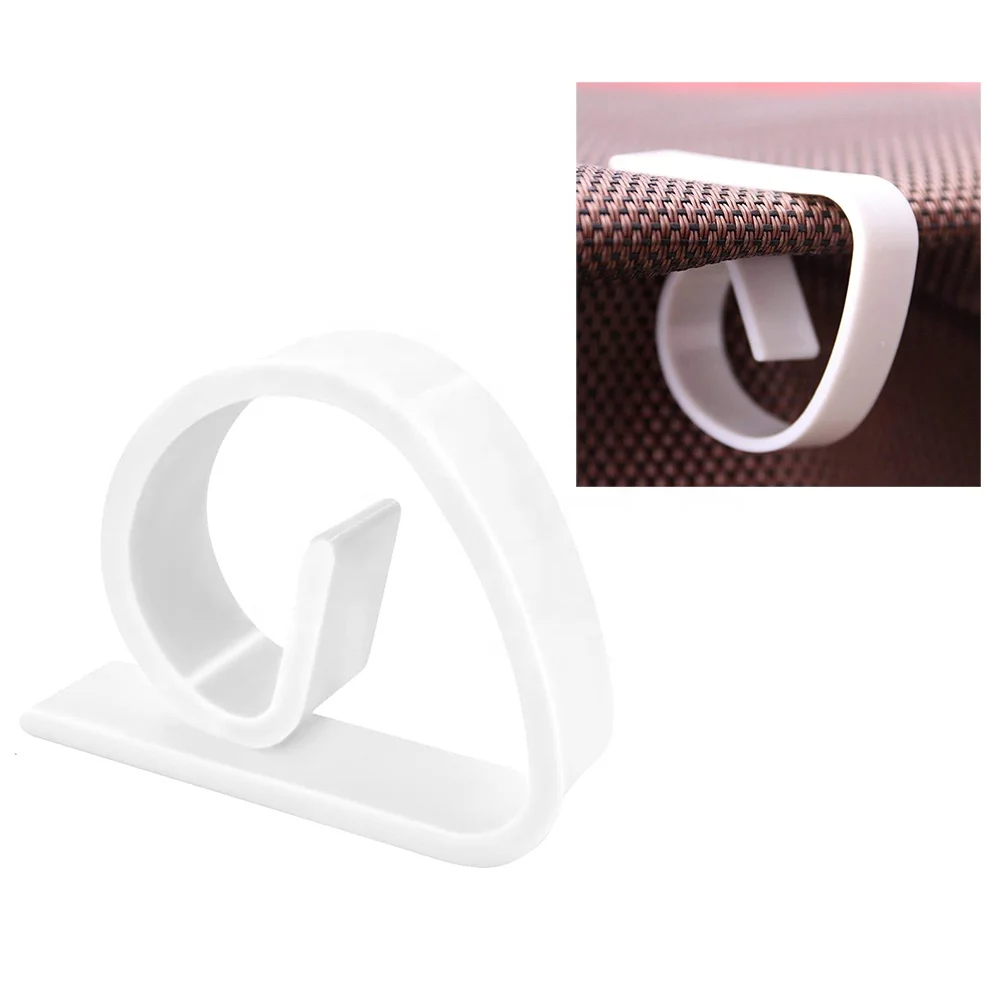 Clear plastic tablecloth cover clamps picnic table cloth holders picnic table cover clips for party