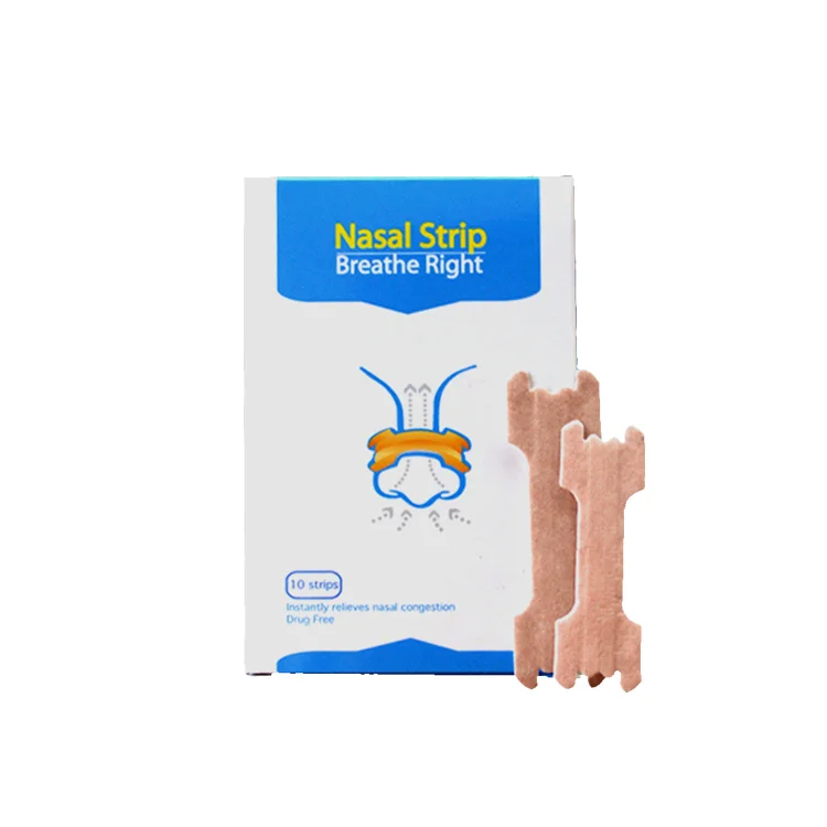 Hot sale CE Approved customized nasal strip,, anti snore nose plaster, anti snore nose pads, anti snore patch to better breathe