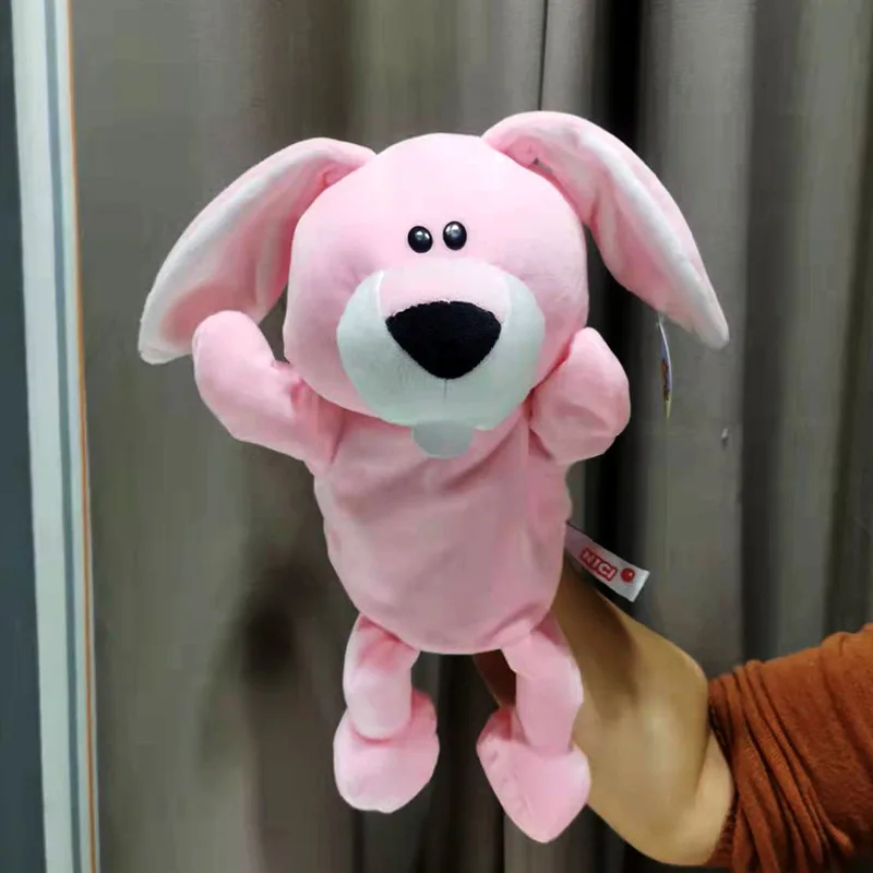Ventriloquist animal doll mouth can be set hand doll kindergarten performance story telling interaction Hand puppet toy